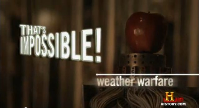 Weather Warfare video